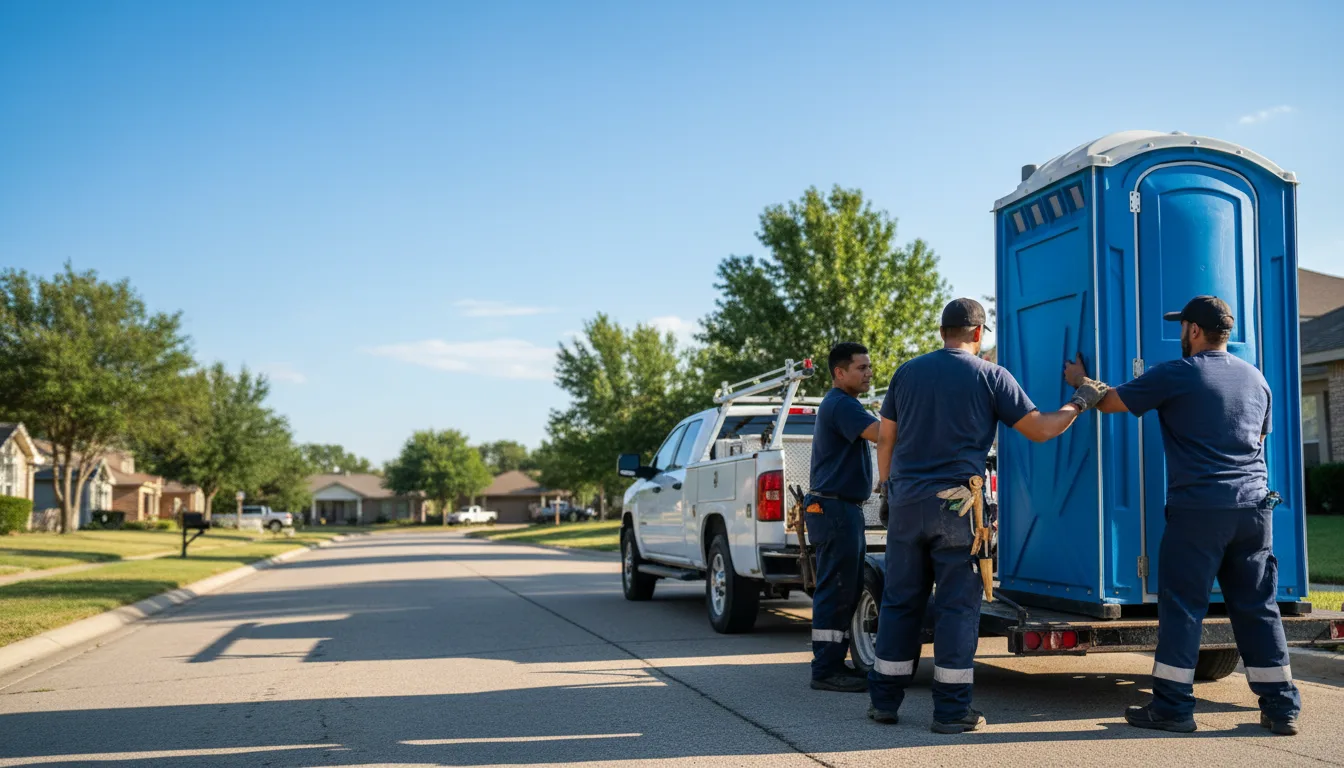 Portable Toilet Rental in Wilburton, OK near me